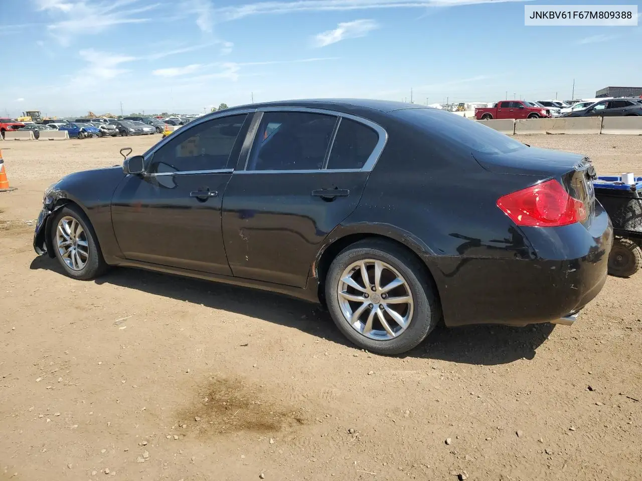 2007 Infiniti G35 VIN: JNKBV61F67M809388 Lot: 62865305