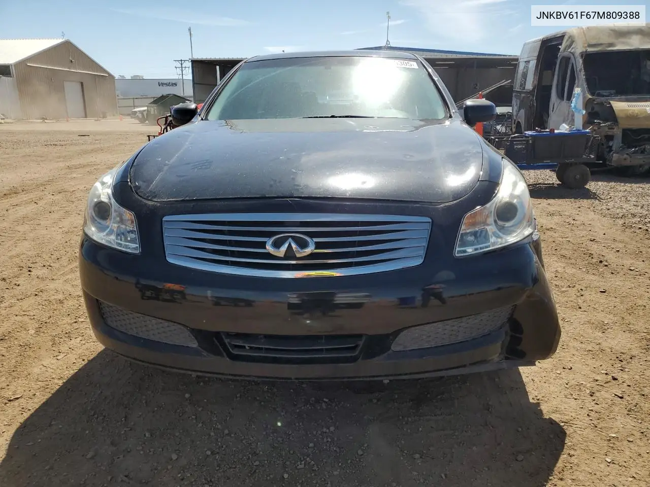 2007 Infiniti G35 VIN: JNKBV61F67M809388 Lot: 62865305