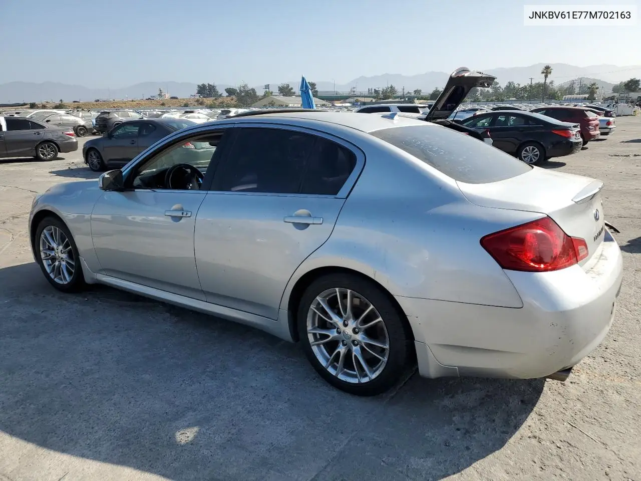 2007 Infiniti G35 VIN: JNKBV61E77M702163 Lot: 63428115