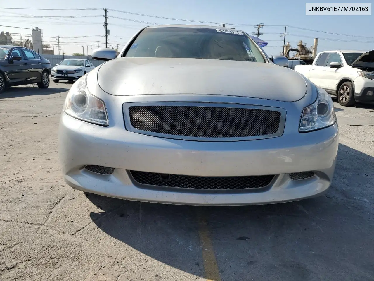 2007 Infiniti G35 VIN: JNKBV61E77M702163 Lot: 63428115