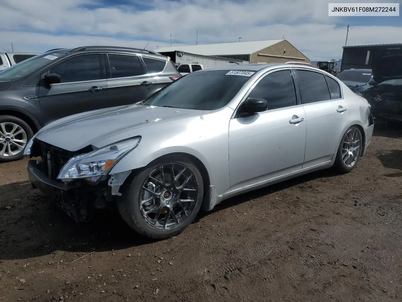 2008 Infiniti G35 VIN: JNKBV61F08M272244 Lot: 51507045