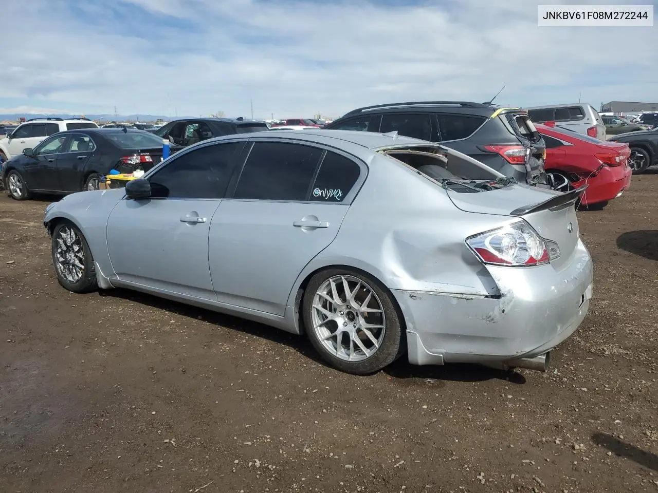 2008 Infiniti G35 VIN: JNKBV61F08M272244 Lot: 51507045