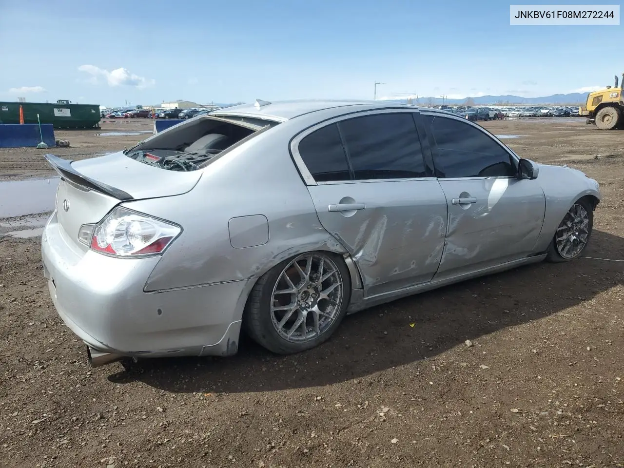 2008 Infiniti G35 VIN: JNKBV61F08M272244 Lot: 51507045