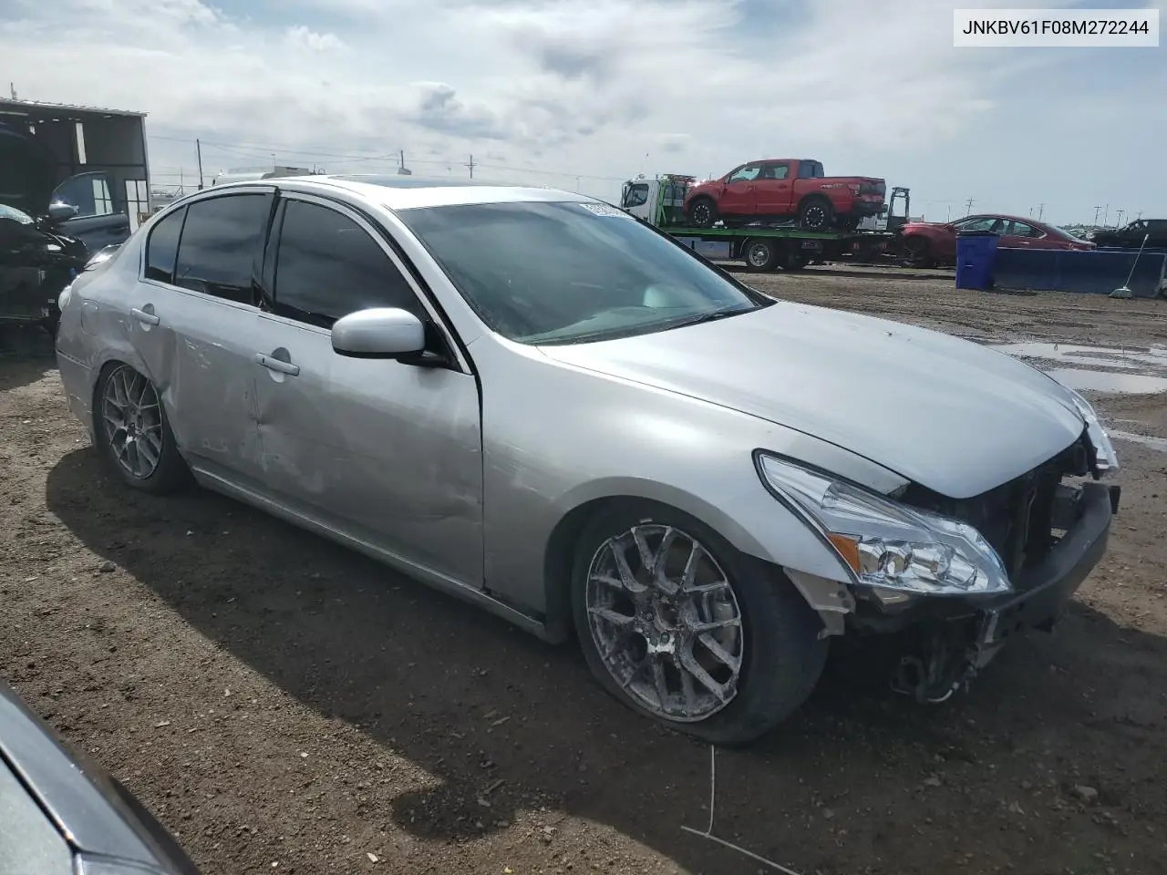 2008 Infiniti G35 VIN: JNKBV61F08M272244 Lot: 51507045