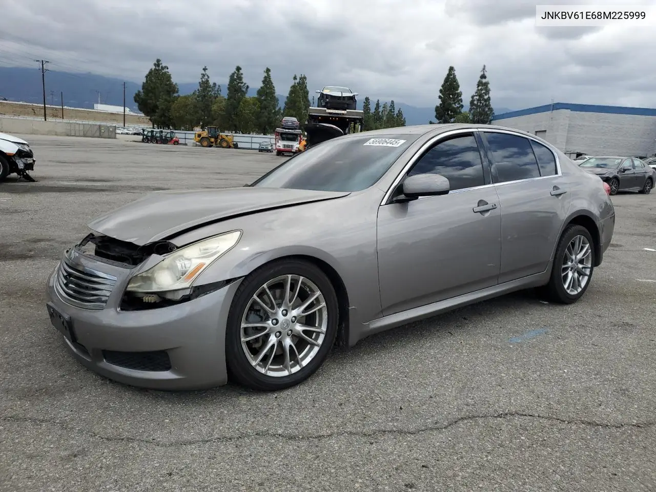 2008 Infiniti G35 VIN: JNKBV61E68M225999 Lot: 56906445