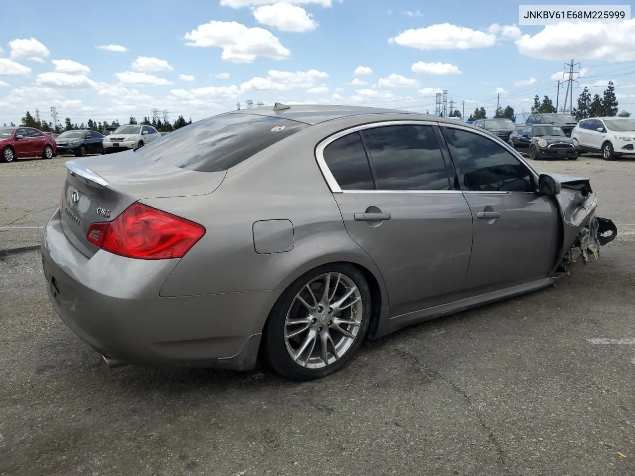 2008 Infiniti G35 VIN: JNKBV61E68M225999 Lot: 56906445