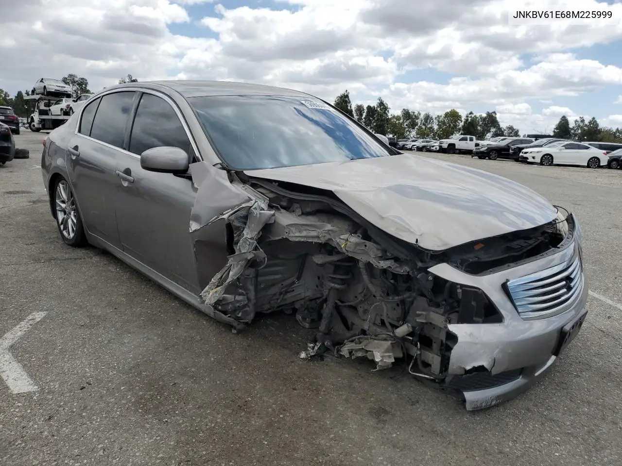 2008 Infiniti G35 VIN: JNKBV61E68M225999 Lot: 56906445