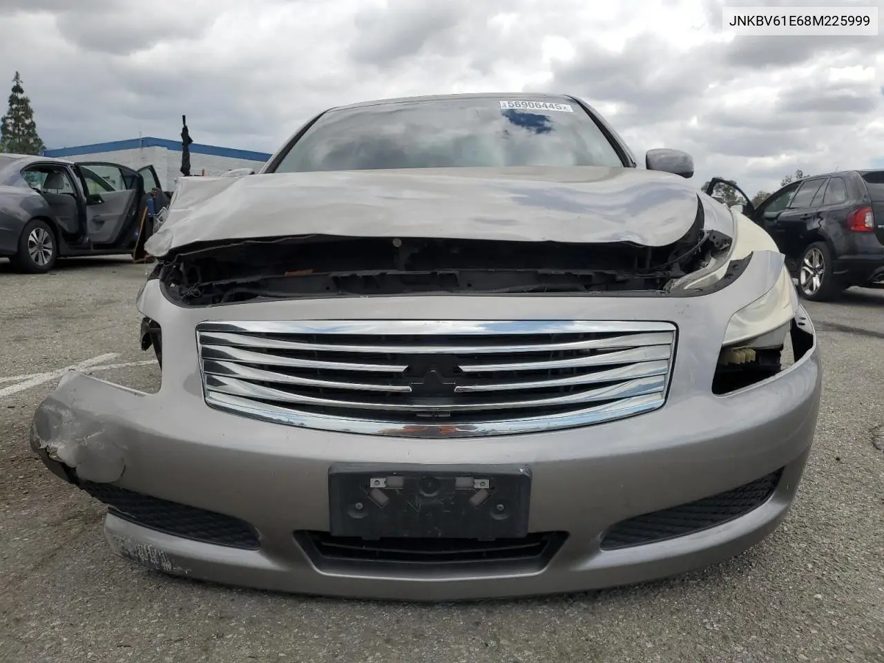 2008 Infiniti G35 VIN: JNKBV61E68M225999 Lot: 56906445