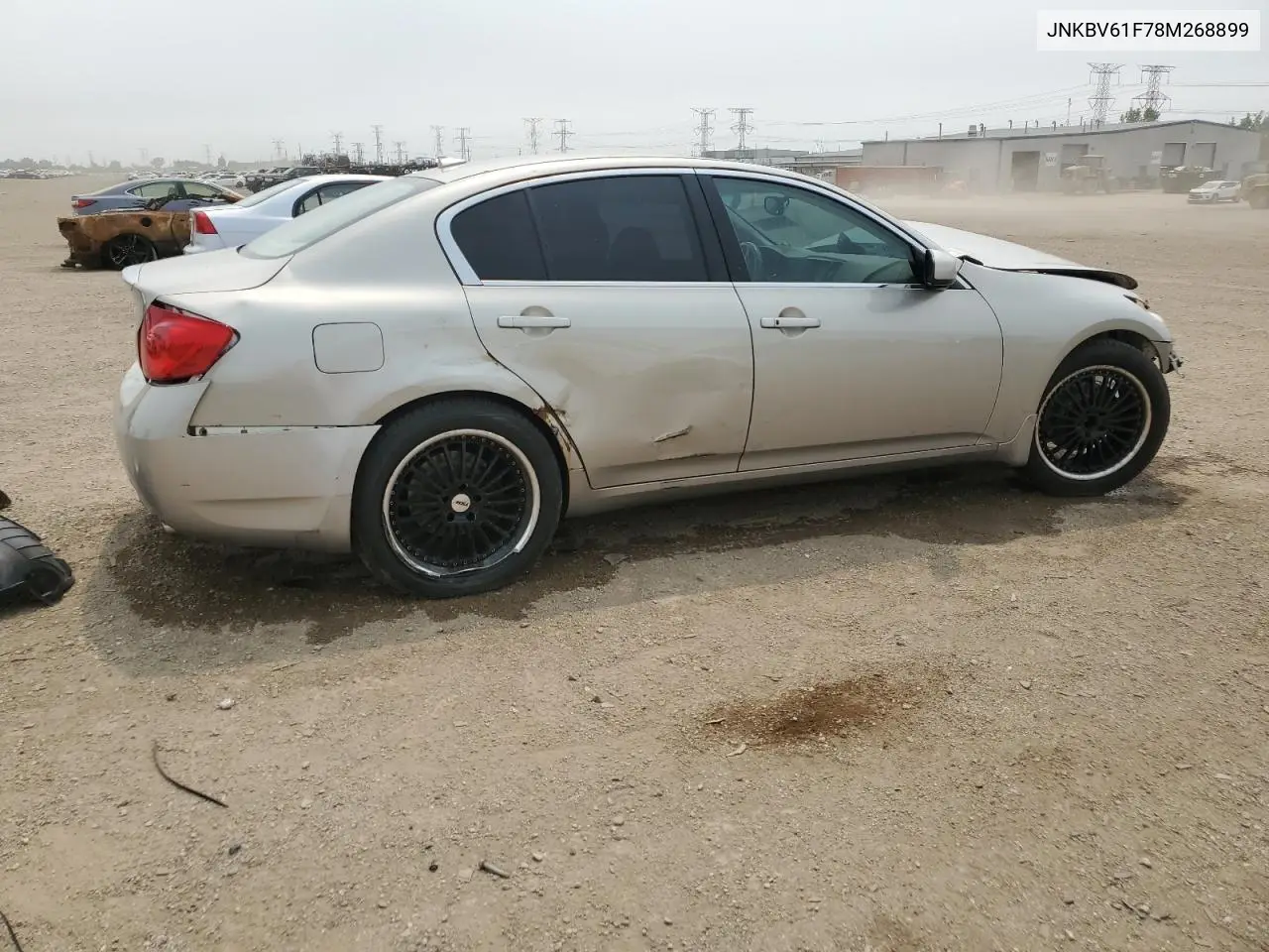 2008 Infiniti G35 VIN: JNKBV61F78M268899 Lot: 59040135