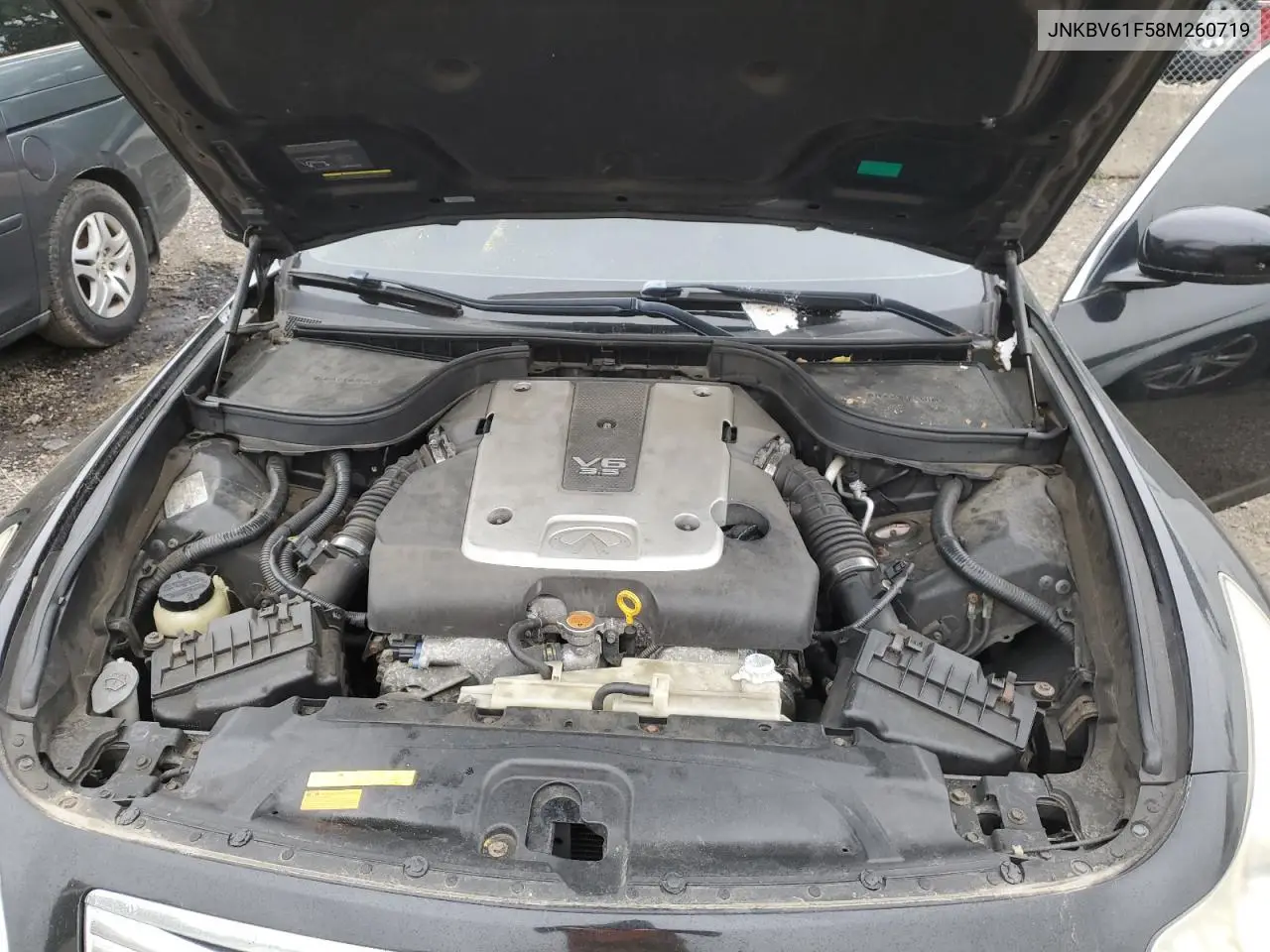 2008 Infiniti G35 VIN: JNKBV61F58M260719 Lot: 62671655