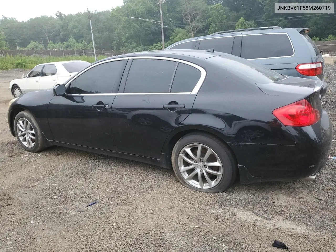 2008 Infiniti G35 VIN: JNKBV61F58M260719 Lot: 62671655