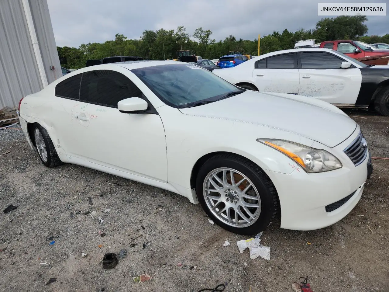 2008 Infiniti G37 Base VIN: JNKCV64E58M129636 Lot: 62840365