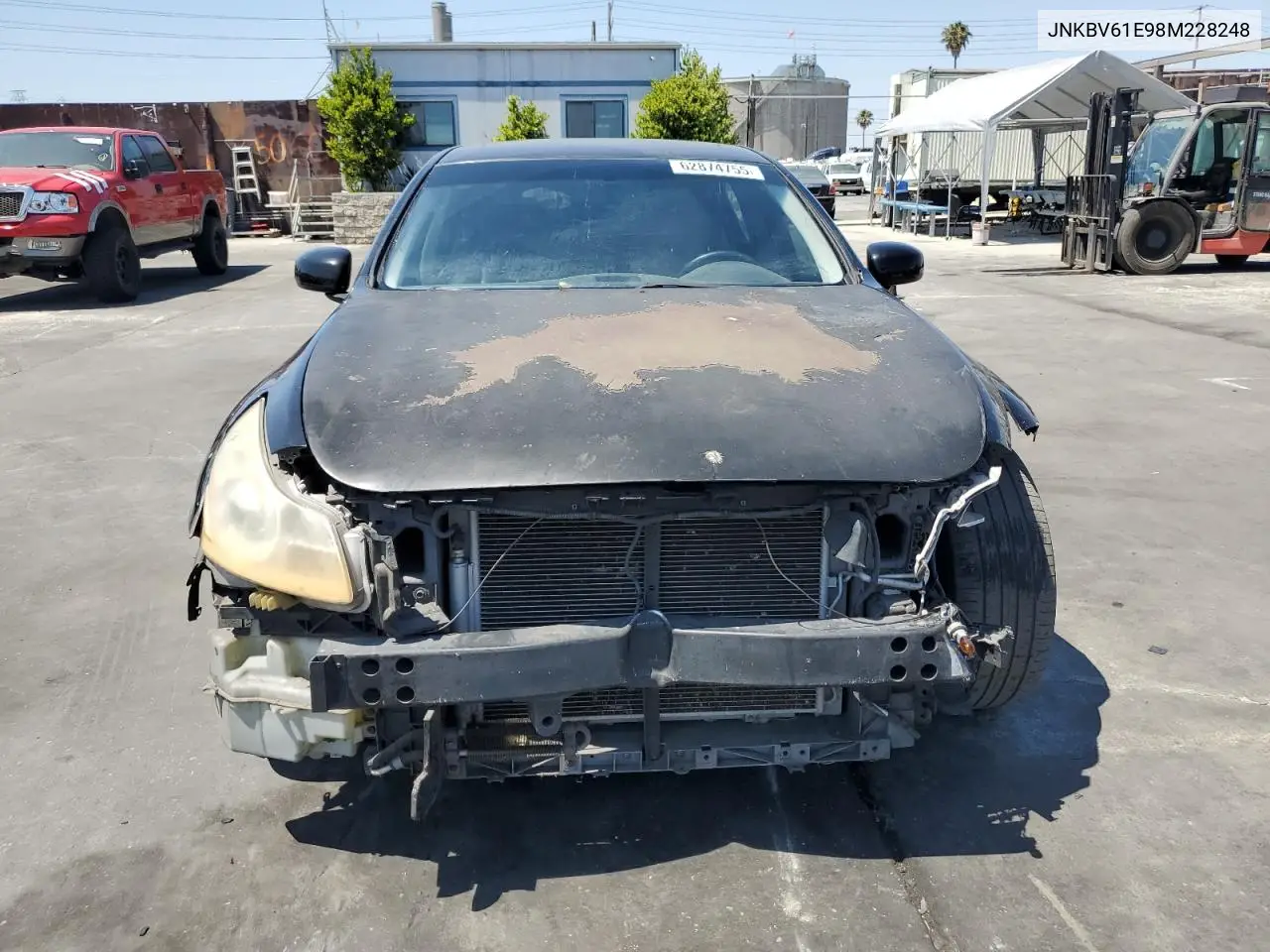 2008 Infiniti G35 VIN: JNKBV61E98M228248 Lot: 62874755
