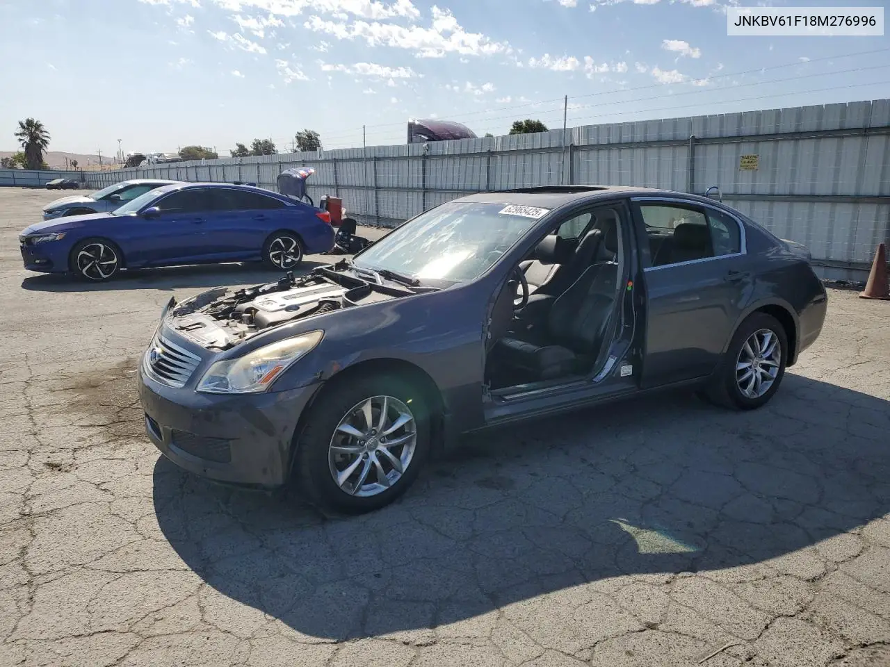 2008 Infiniti G35 VIN: JNKBV61F18M276996 Lot: 62965425