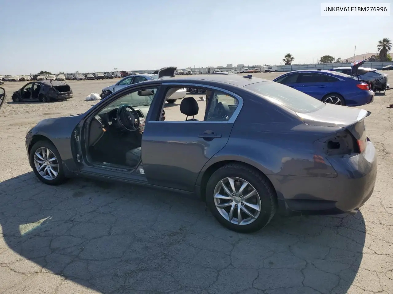 2008 Infiniti G35 VIN: JNKBV61F18M276996 Lot: 62965425