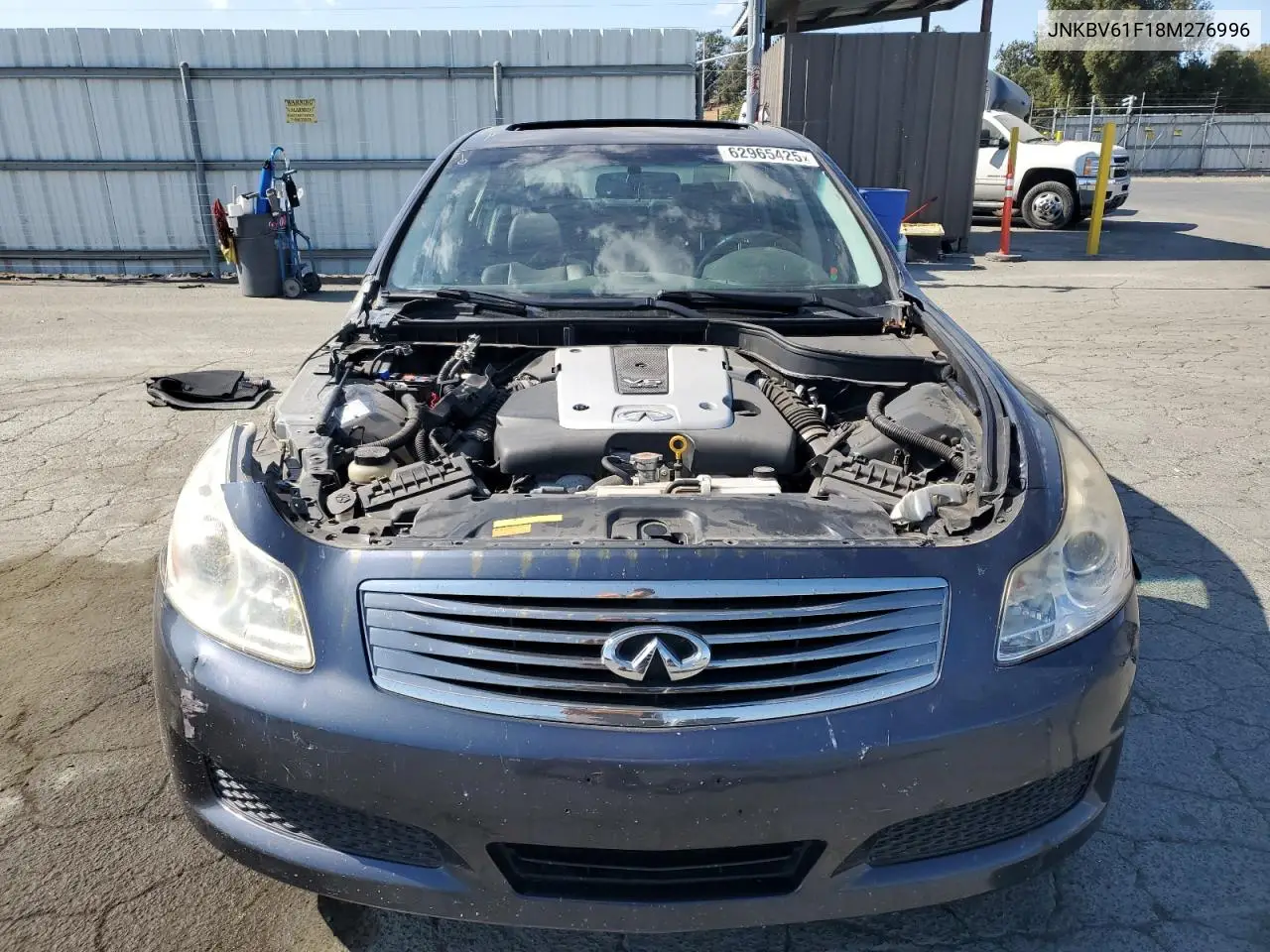 2008 Infiniti G35 VIN: JNKBV61F18M276996 Lot: 62965425