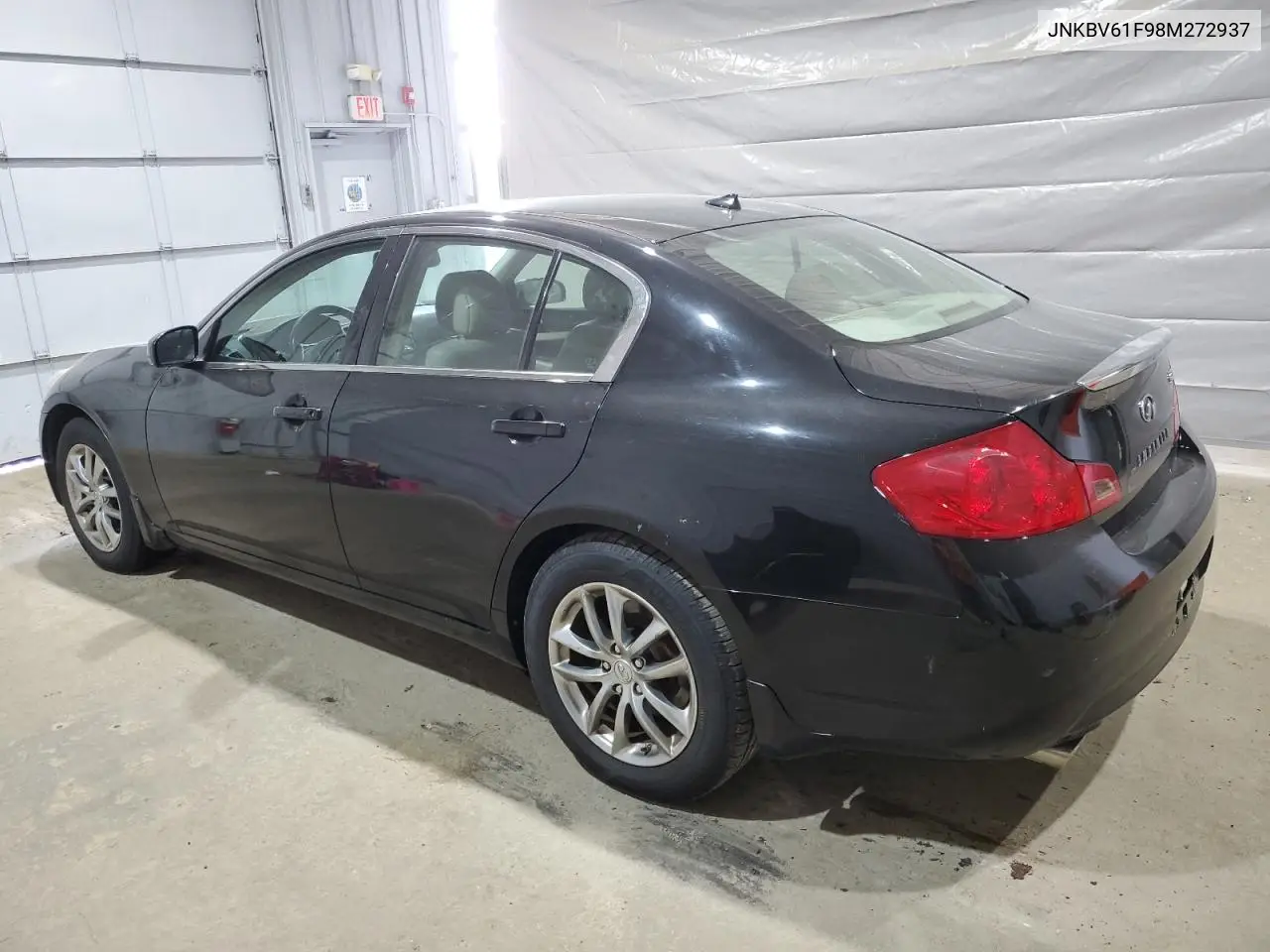 2008 Infiniti G35 VIN: JNKBV61F98M272937 Lot: 62983405
