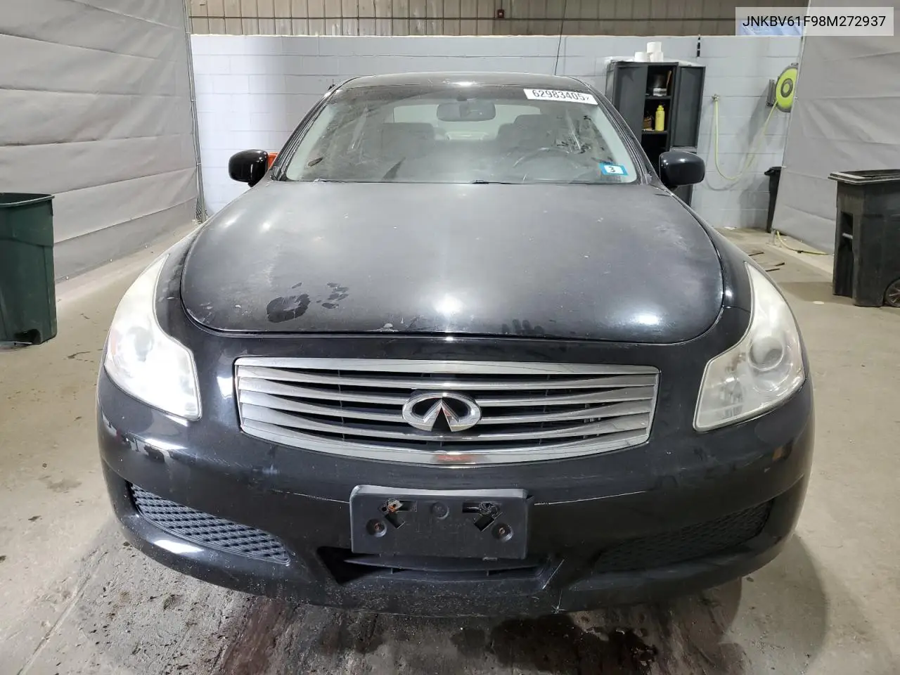2008 Infiniti G35 VIN: JNKBV61F98M272937 Lot: 62983405