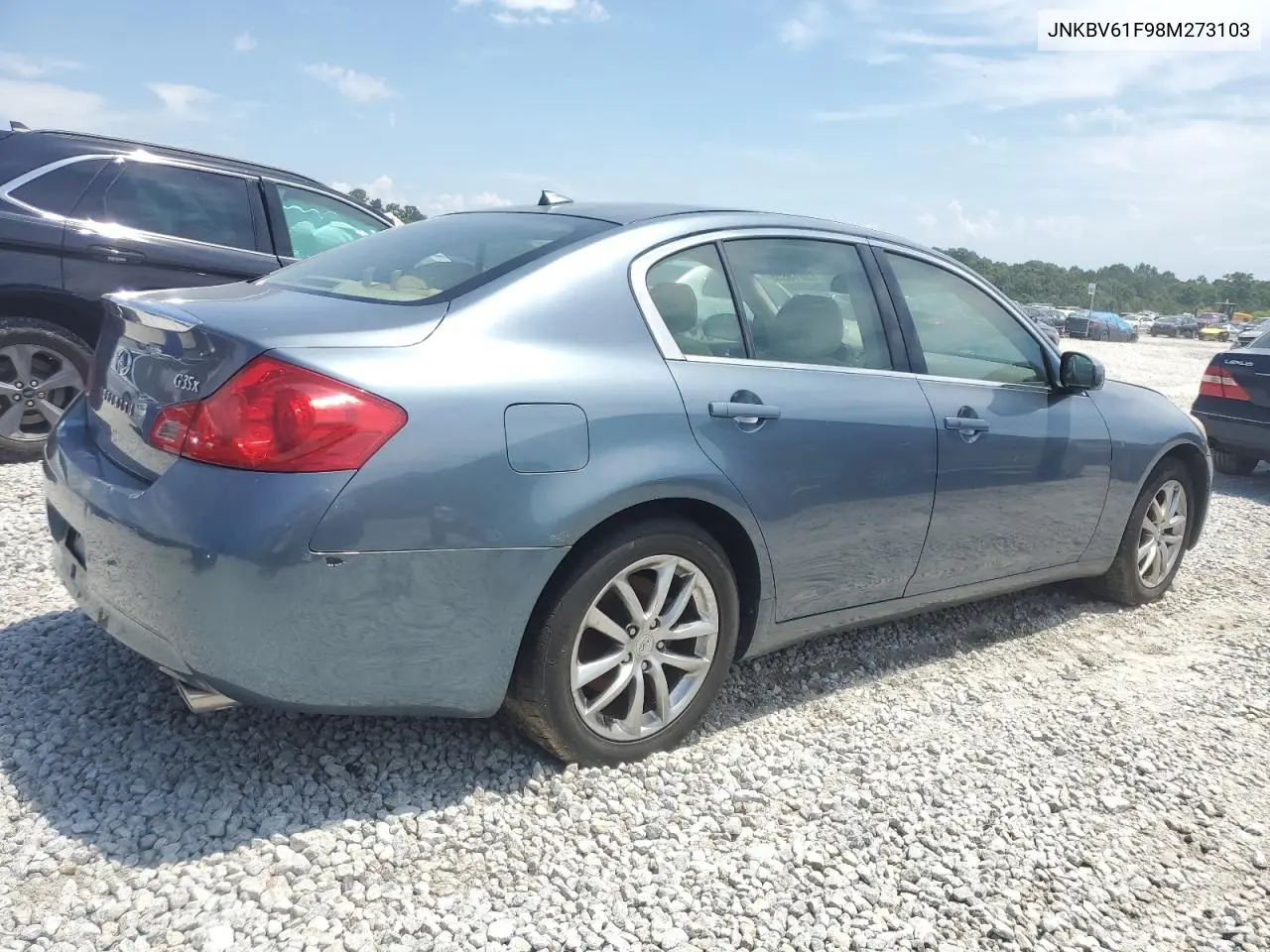 2008 Infiniti G35 VIN: JNKBV61F98M273103 Lot: 63613855