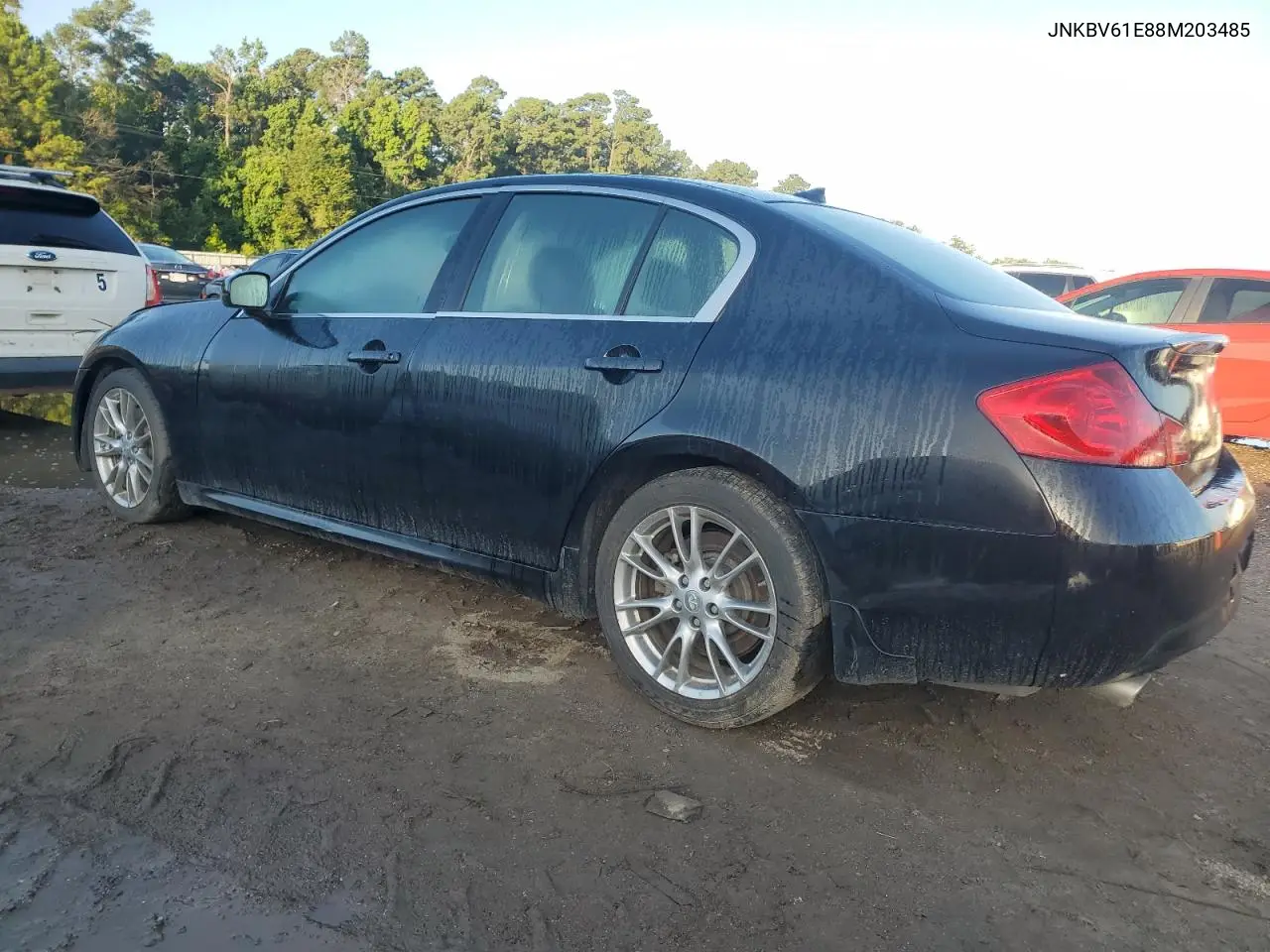 2008 Infiniti G35 VIN: JNKBV61E88M203485 Lot: 63733125