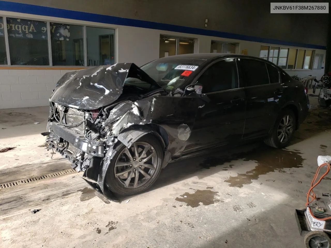 2008 Infiniti G35 VIN: JNKBV61F38M267880 Lot: 82776634
