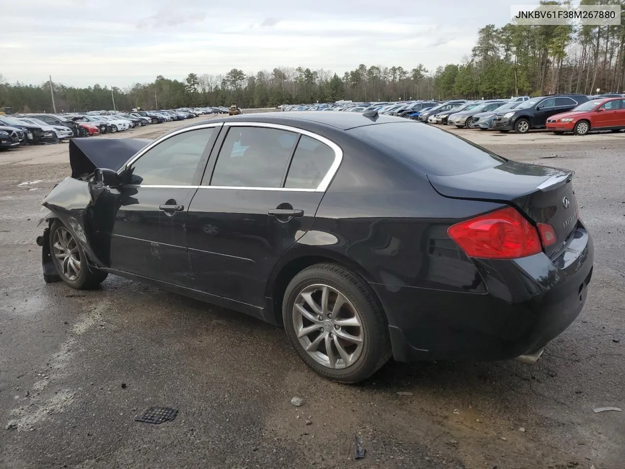 2008 Infiniti G35 VIN: JNKBV61F38M267880 Lot: 82776634