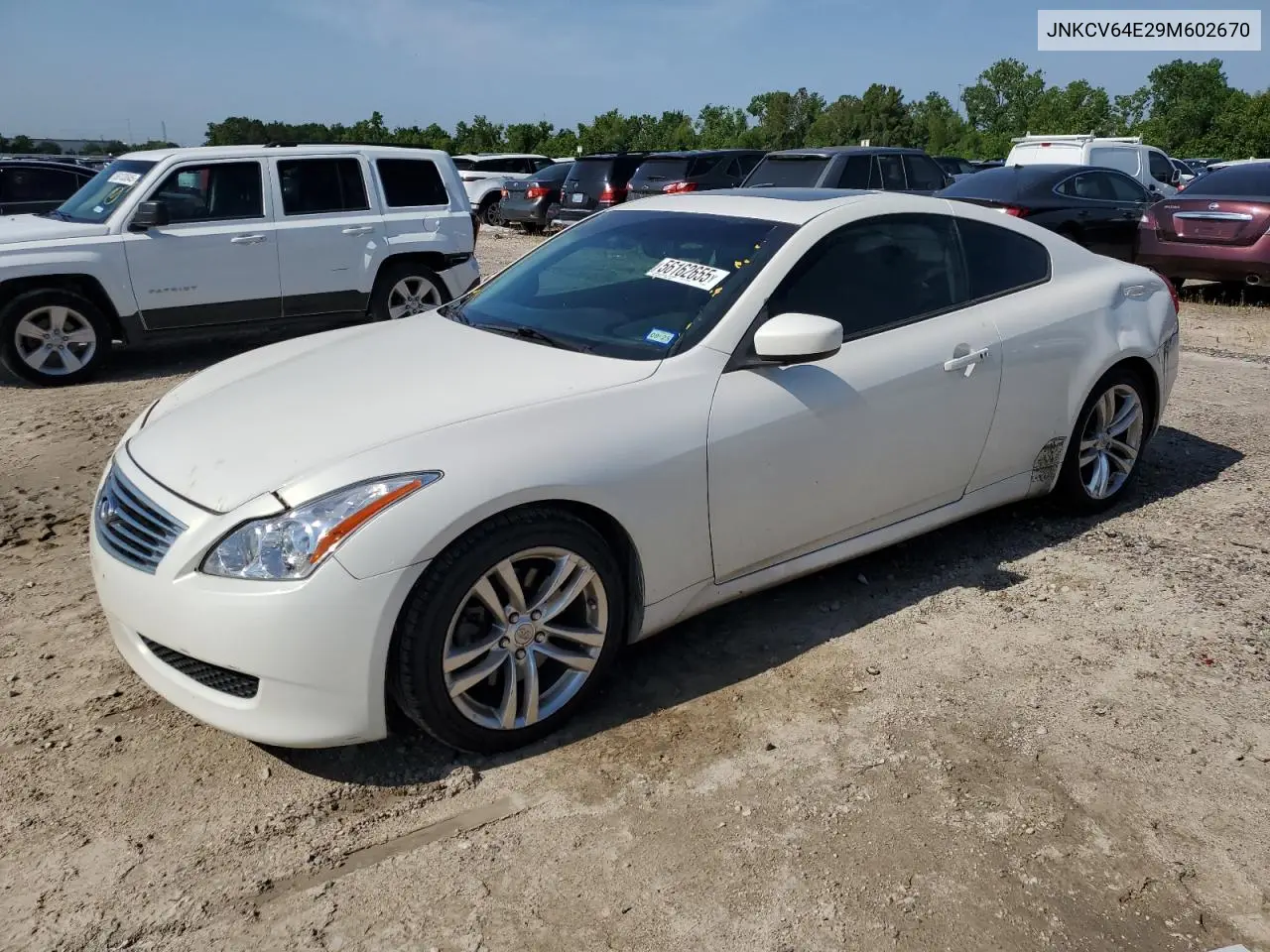 2009 Infiniti G37 Base VIN: JNKCV64E29M602670 Lot: 56162655