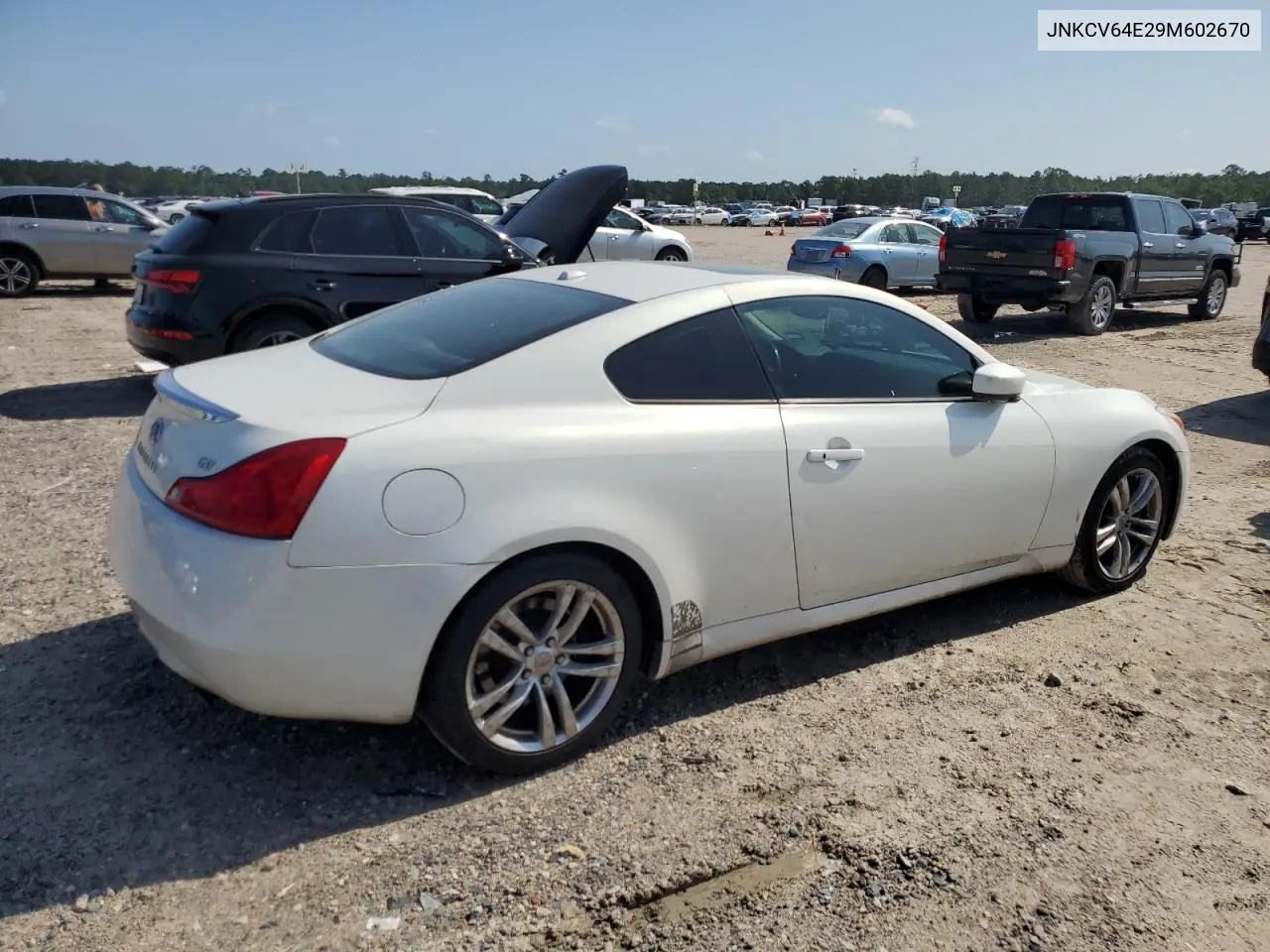 2009 Infiniti G37 Base VIN: JNKCV64E29M602670 Lot: 56162655
