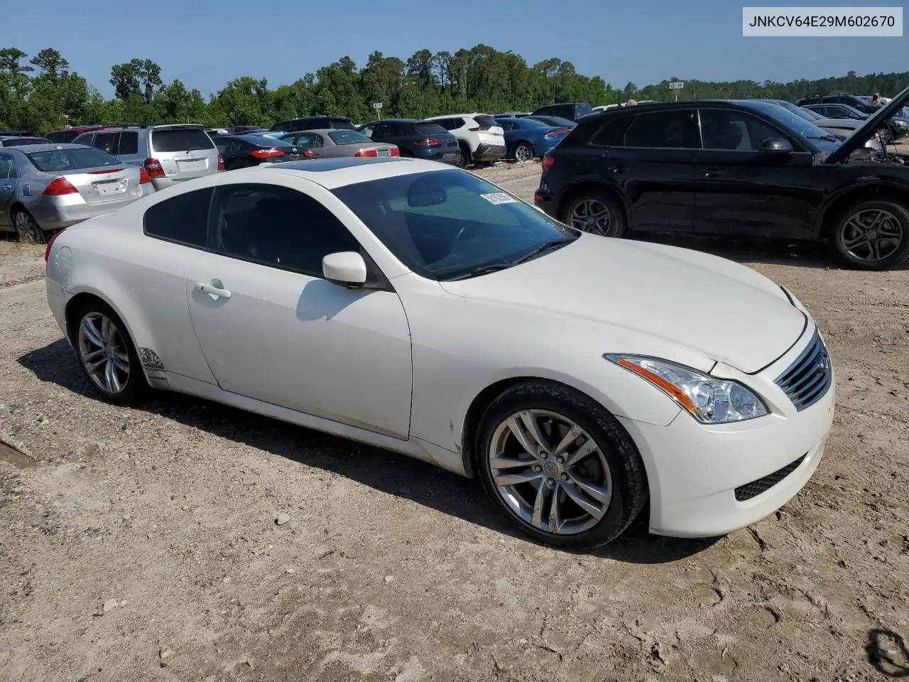 2009 Infiniti G37 Base VIN: JNKCV64E29M602670 Lot: 56162655