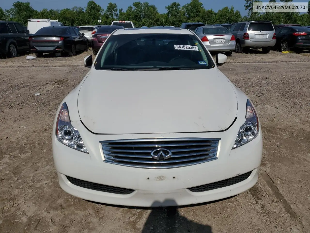 2009 Infiniti G37 Base VIN: JNKCV64E29M602670 Lot: 56162655