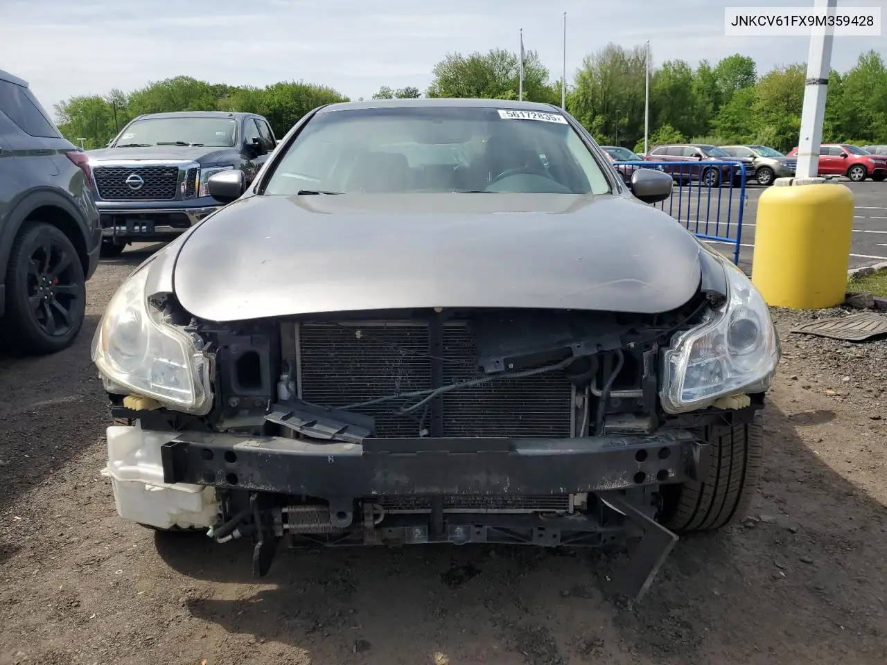 2009 Infiniti G37 VIN: JNKCV61FX9M359428 Lot: 56172835