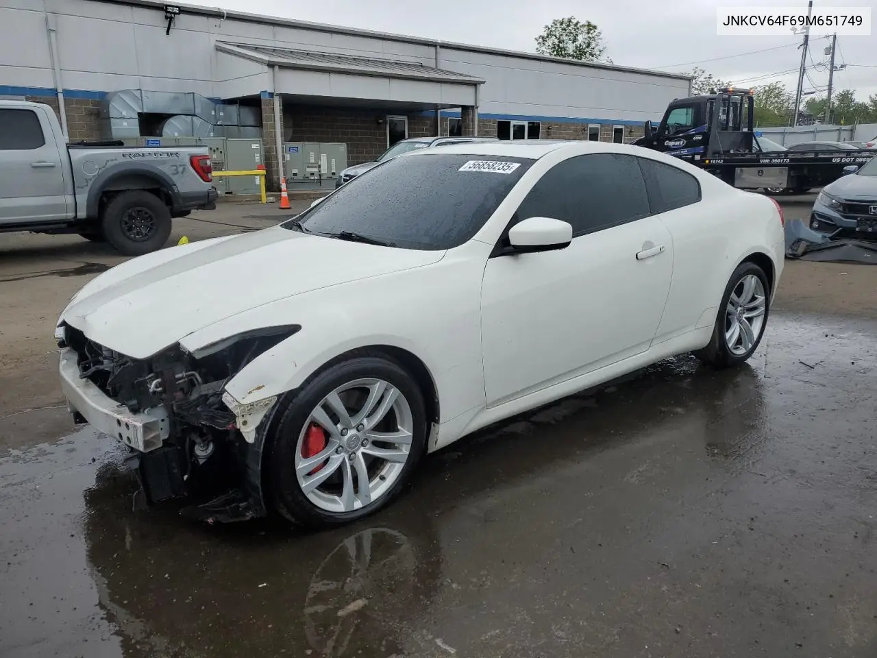 2009 Infiniti G37 VIN: JNKCV64F69M651749 Lot: 56858235