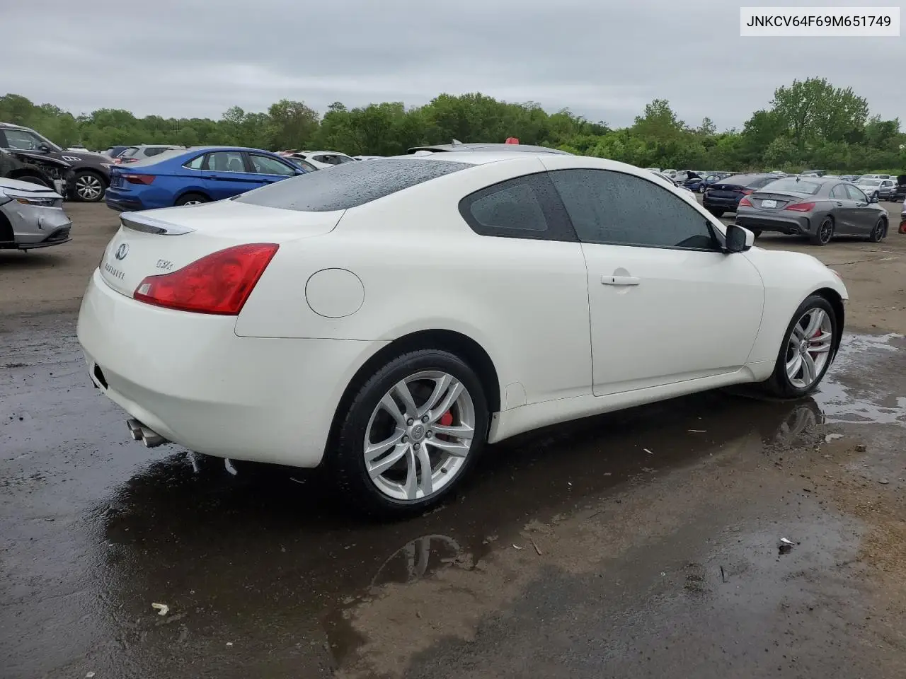 2009 Infiniti G37 VIN: JNKCV64F69M651749 Lot: 56858235