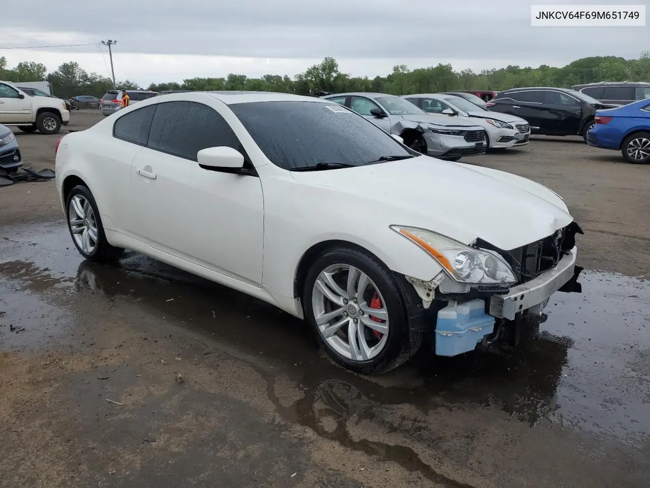2009 Infiniti G37 VIN: JNKCV64F69M651749 Lot: 56858235