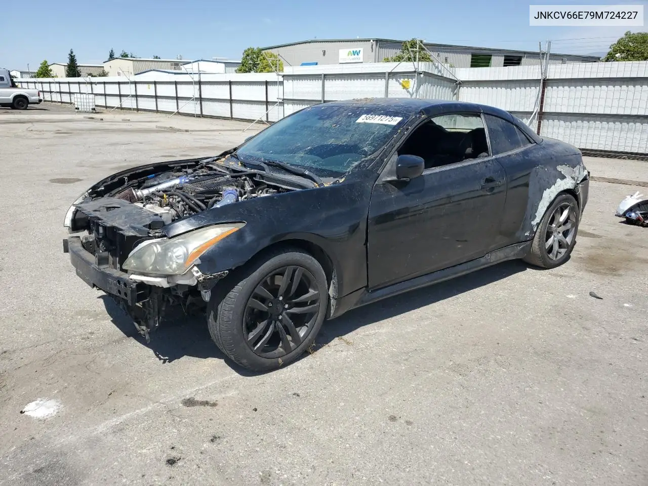 2009 Infiniti G37 Base VIN: JNKCV66E79M724227 Lot: 56971275