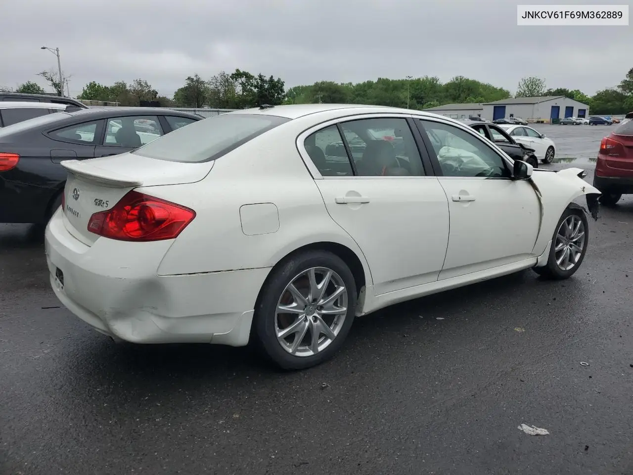 2009 Infiniti G37 VIN: JNKCV61F69M362889 Lot: 57115265