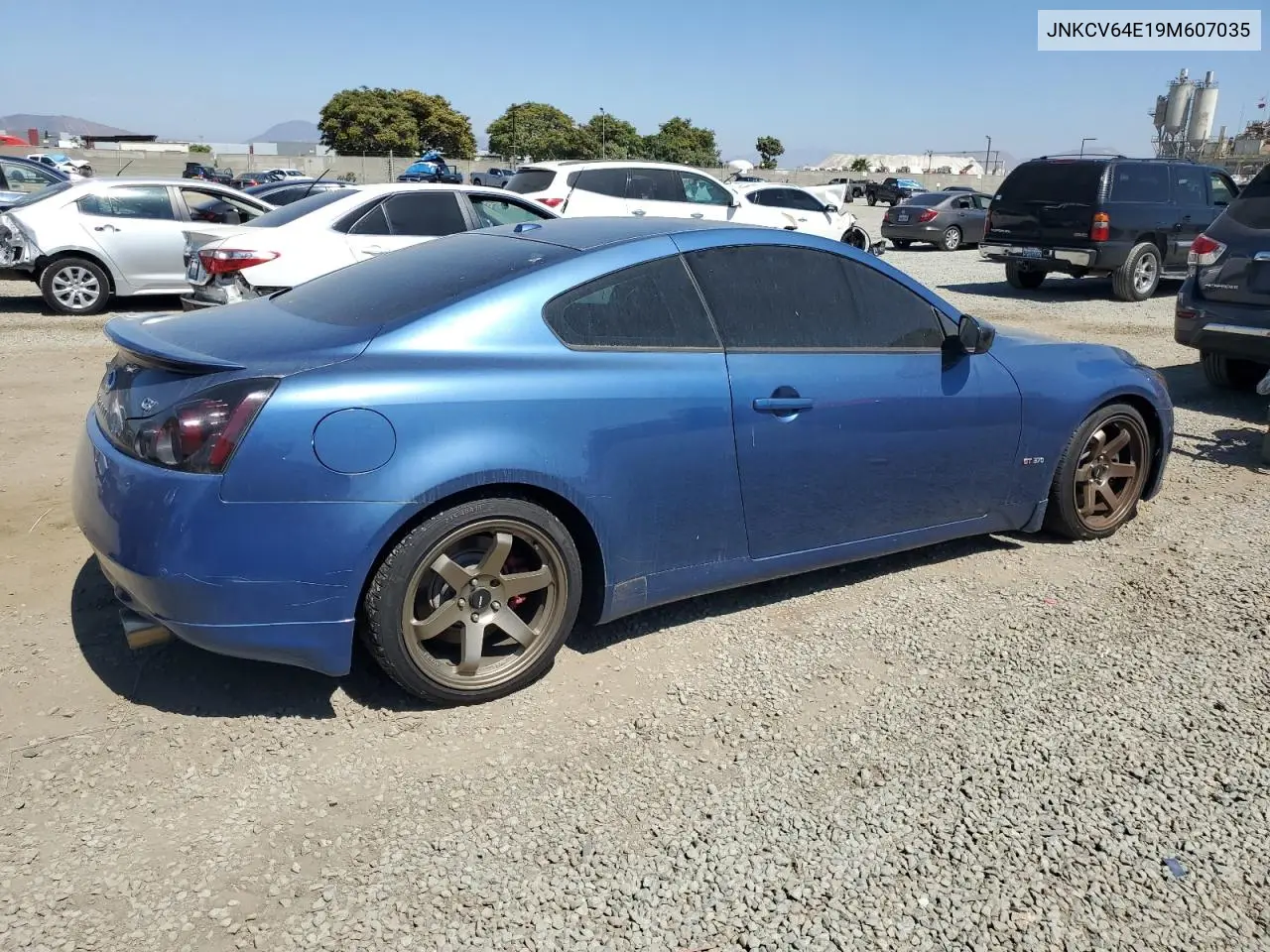 2009 Infiniti G37 Base VIN: JNKCV64E19M607035 Lot: 62161155