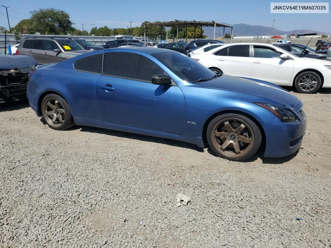 2009 Infiniti G37 Base VIN: JNKCV64E19M607035 Lot: 62161155