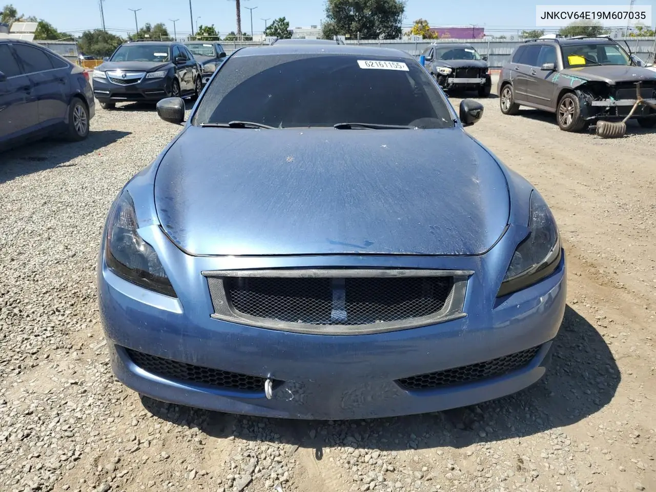 2009 Infiniti G37 Base VIN: JNKCV64E19M607035 Lot: 62161155