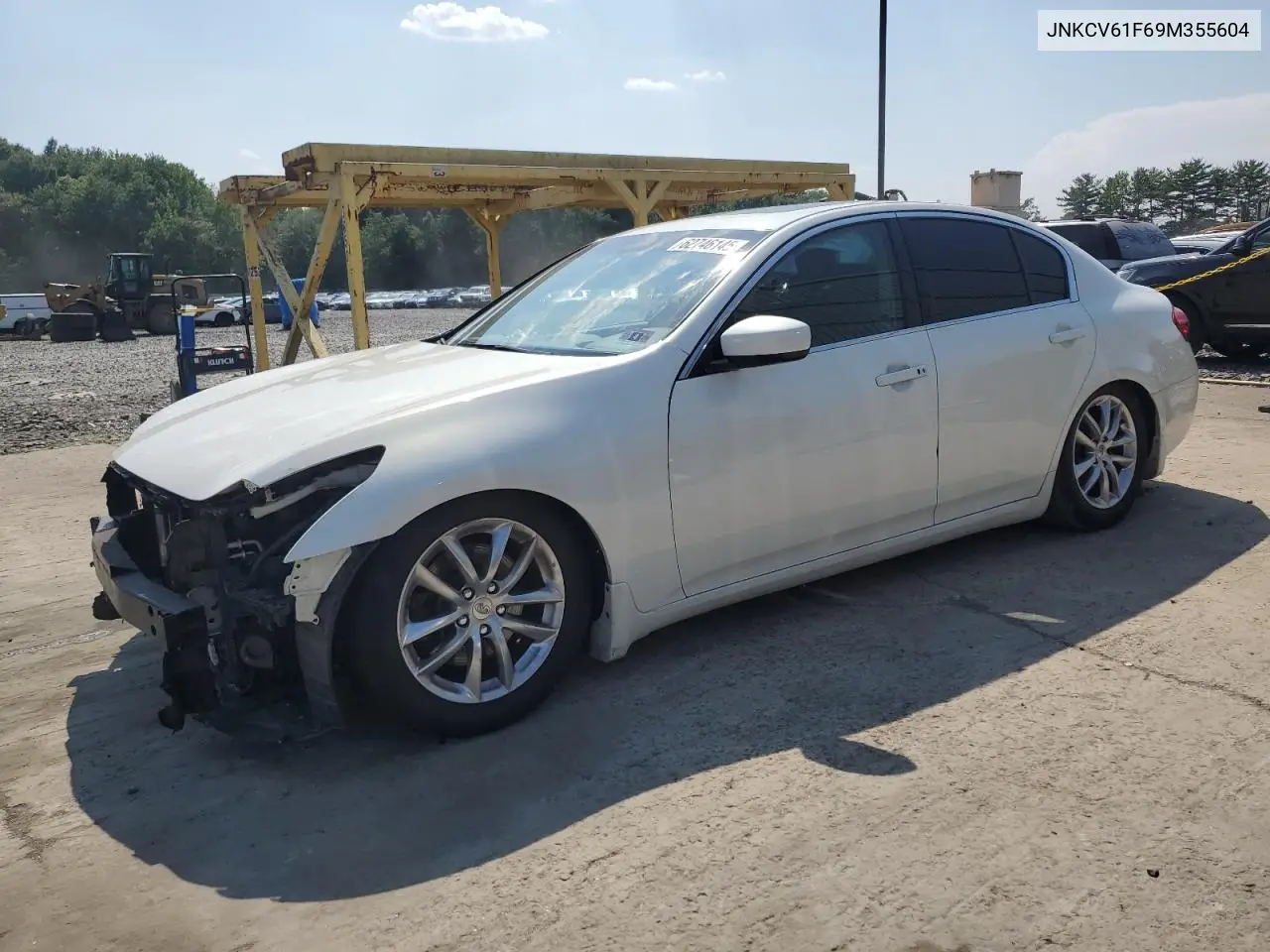 2009 Infiniti G37 VIN: JNKCV61F69M355604 Lot: 62746145