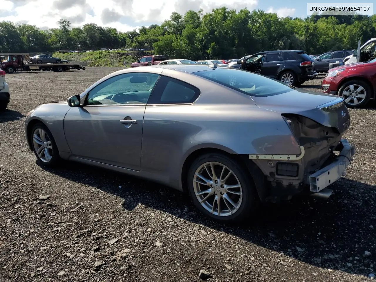 2009 Infiniti G37 VIN: JNKCV64F39M654107 Lot: 64399505