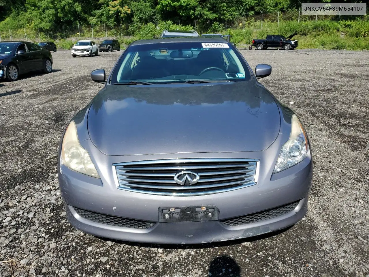 2009 Infiniti G37 VIN: JNKCV64F39M654107 Lot: 64399505
