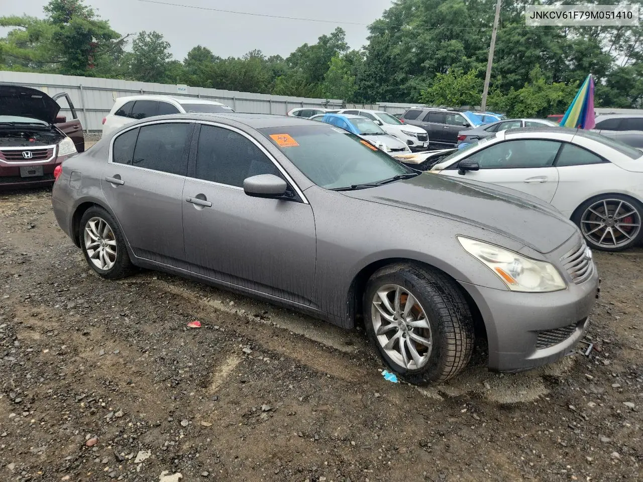 2009 Infiniti G37 VIN: JNKCV61F79M051410 Lot: 65295465