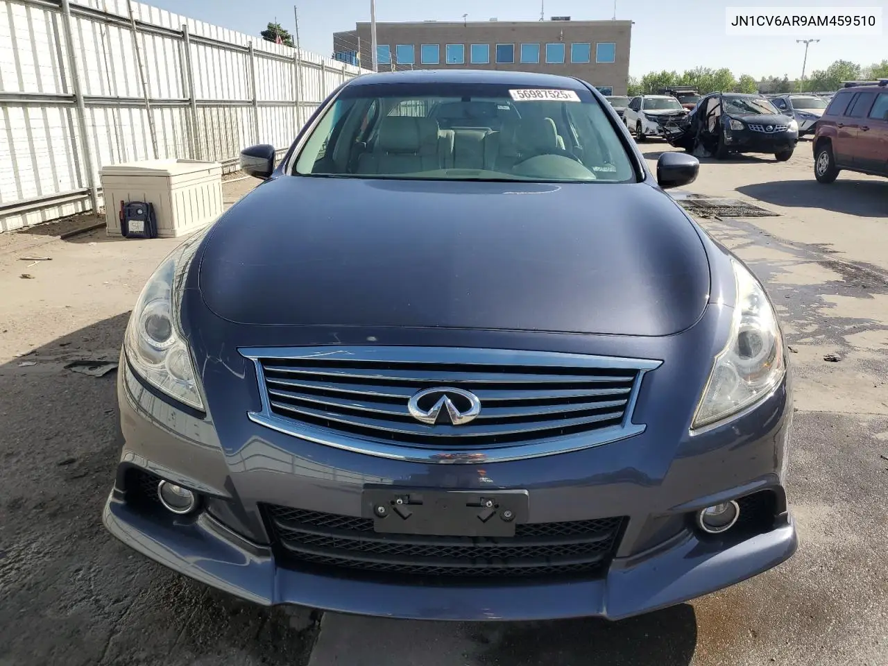2010 Infiniti G37 VIN: JN1CV6AR9AM459510 Lot: 56987525