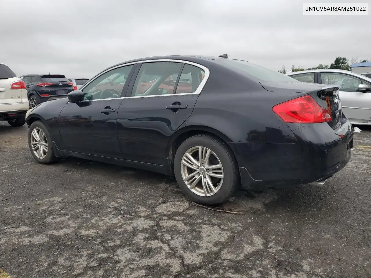 2010 Infiniti G37 VIN: JN1CV6AR8AM251022 Lot: 58887455