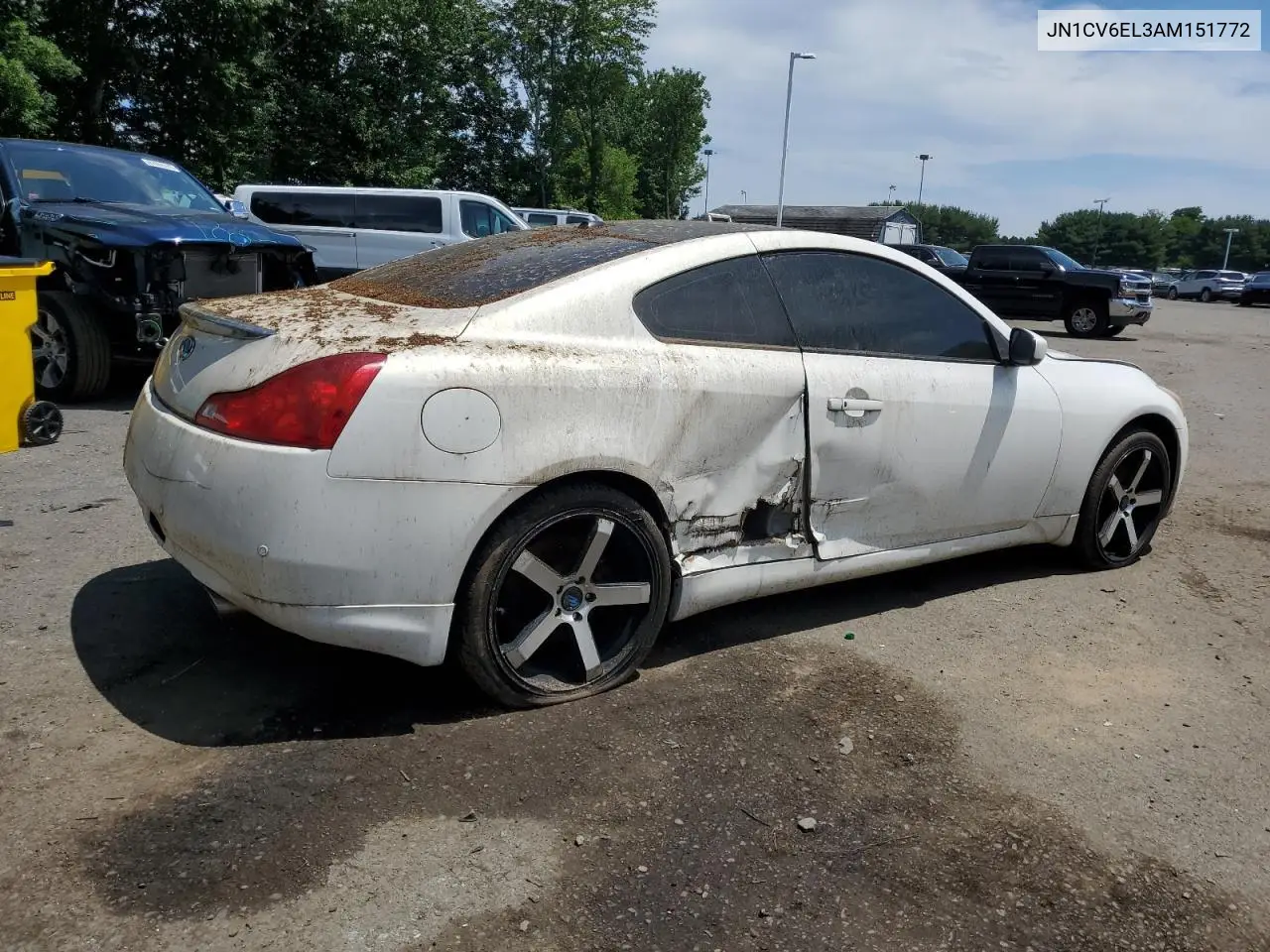 2010 Infiniti G37 VIN: JN1CV6EL3AM151772 Lot: 62073115