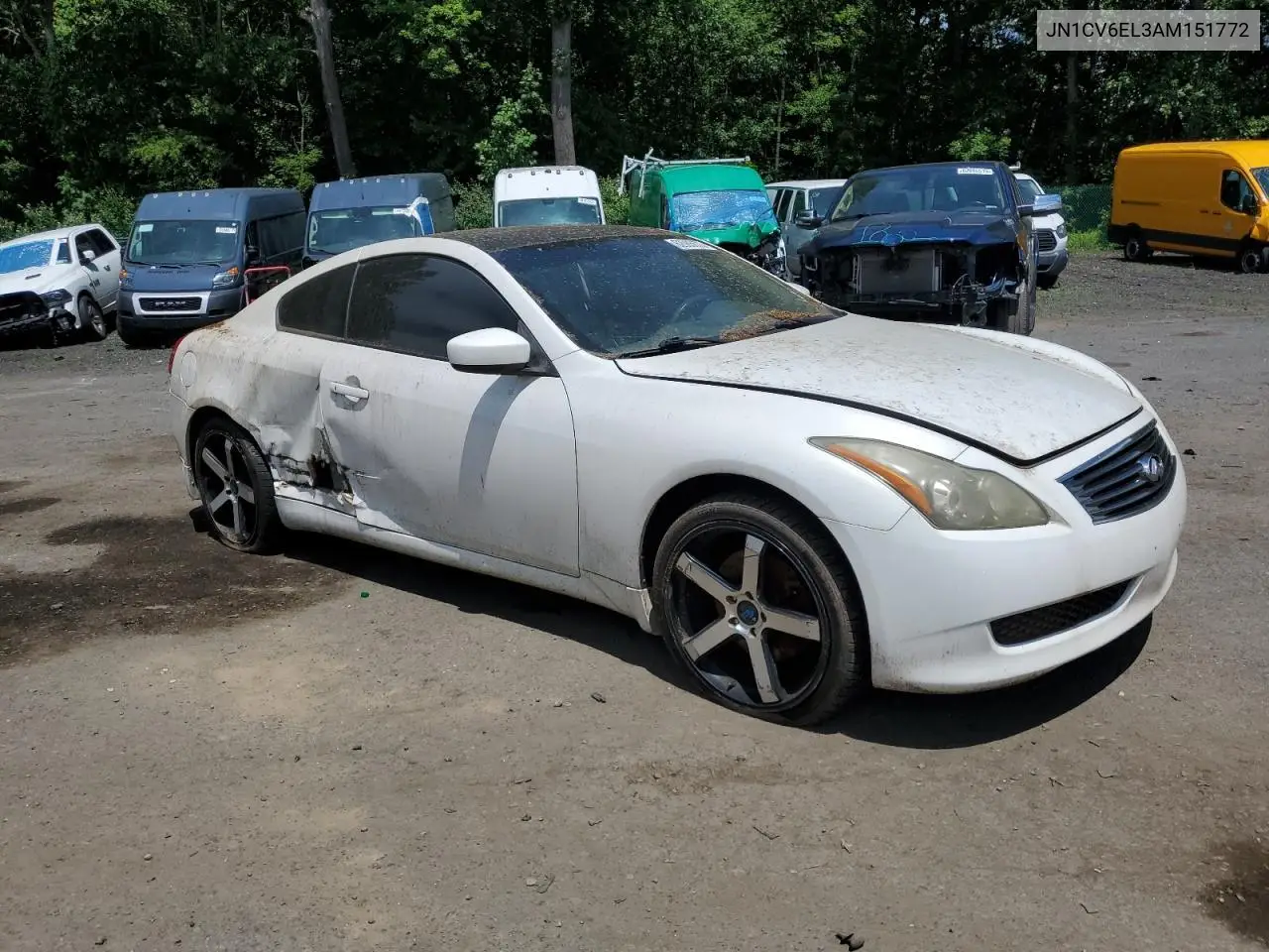 2010 Infiniti G37 VIN: JN1CV6EL3AM151772 Lot: 62073115