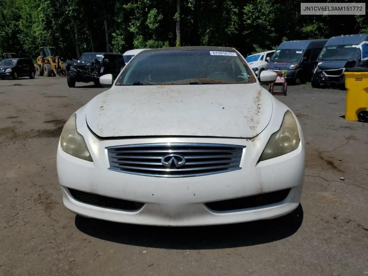 2010 Infiniti G37 VIN: JN1CV6EL3AM151772 Lot: 62073115