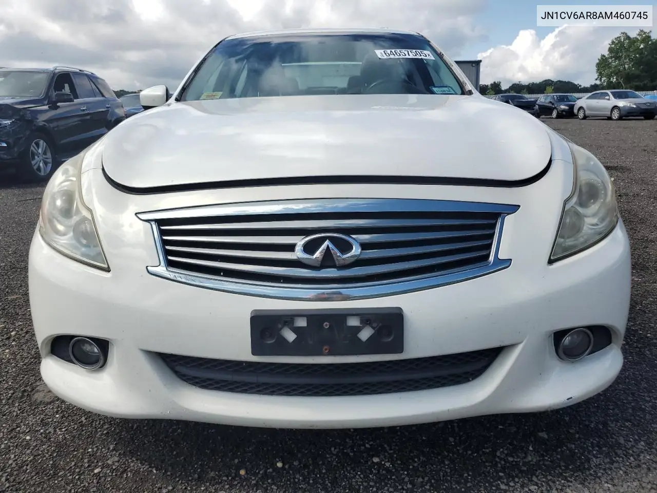 2010 Infiniti G37 VIN: JN1CV6AR8AM460745 Lot: 64657505