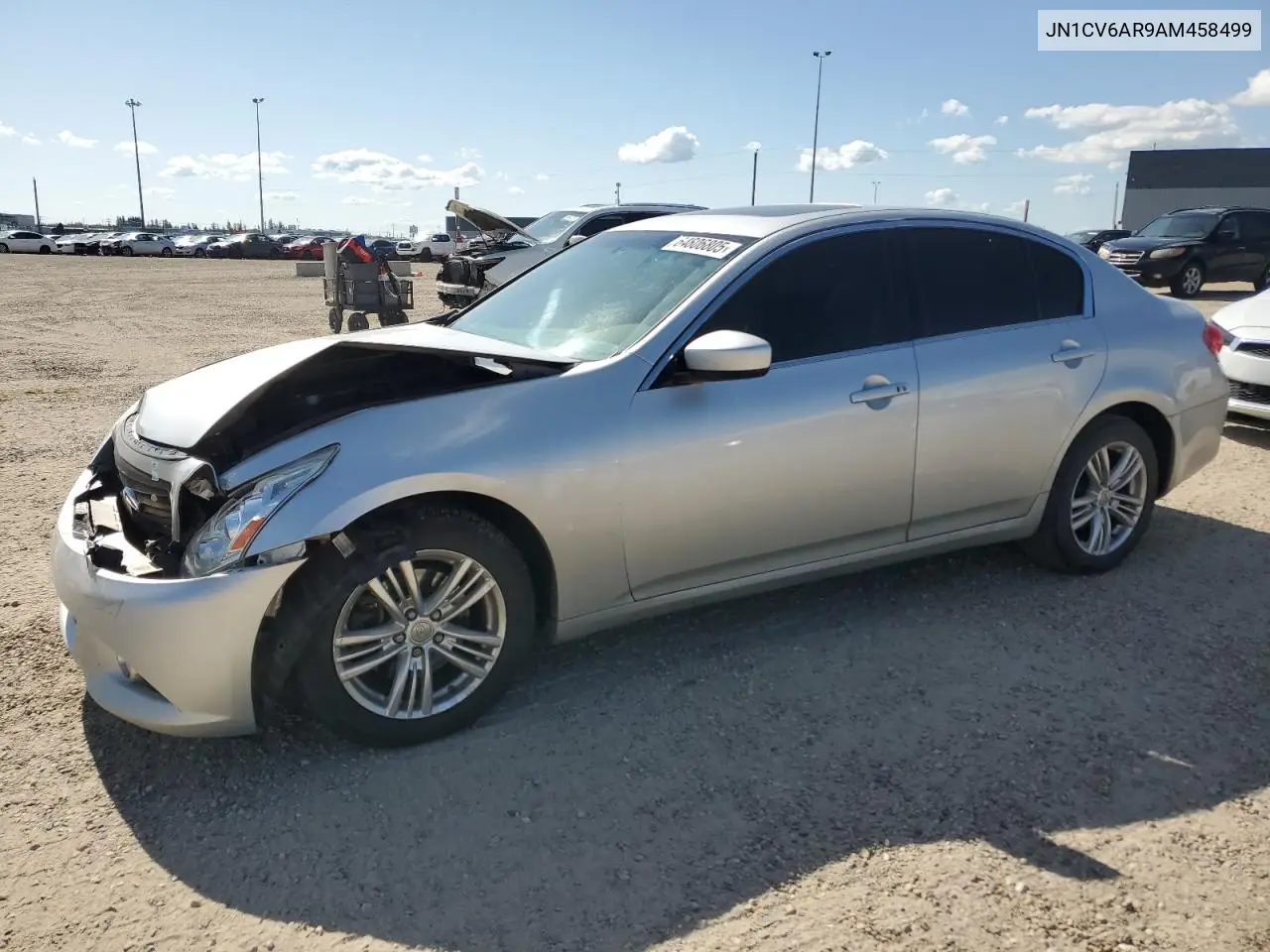 2010 Infiniti G37 VIN: JN1CV6AR9AM458499 Lot: 64806805